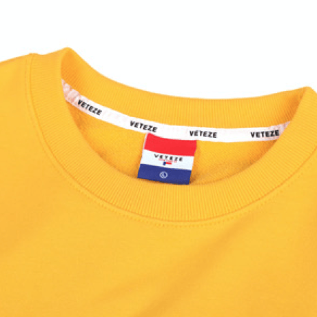 『VETEZE』 　エアプレーンスウェット (Yellow)