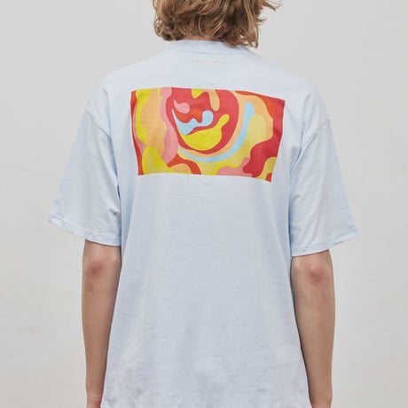 『Verynineflux』  イメジュリーTシャツ (Skyblue)