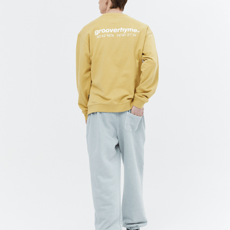 『grooverhyme』 　NYC ロケーションスウェット (Olive)