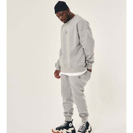 『PEACE OF ALL DAY』 　シンボルスウェットシャツ (Grey)