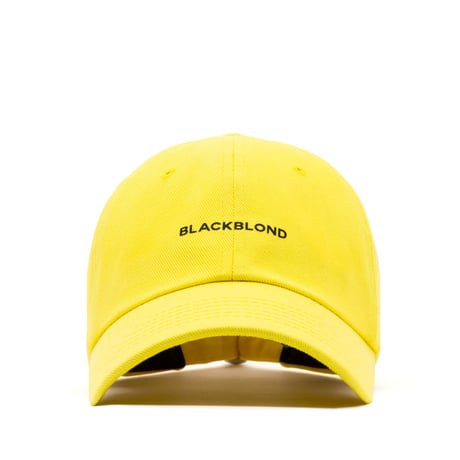 『BLACKBLOND』 　レフレクションロゴキャップ (Yellow)