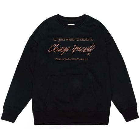 『Verynineflux』 　オートグラフスウェット (Black)