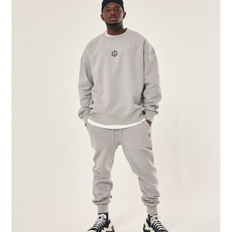 『PEACE OF ALL DAY』 　シンボルスウェットシャツ (Grey)