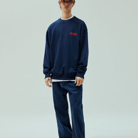 『CANERA』　シンボルスウェットシャツ (Navy)