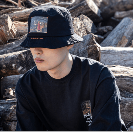 『BLACKBLOND』 　インフェルノバケットハット (Black)