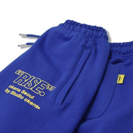 『OKENS SEOUL 』 rise and dawn training pants   (Blue)