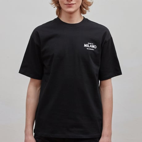 『Verynineflux』 ドゥオモアートワーク Tシャツ (Black)