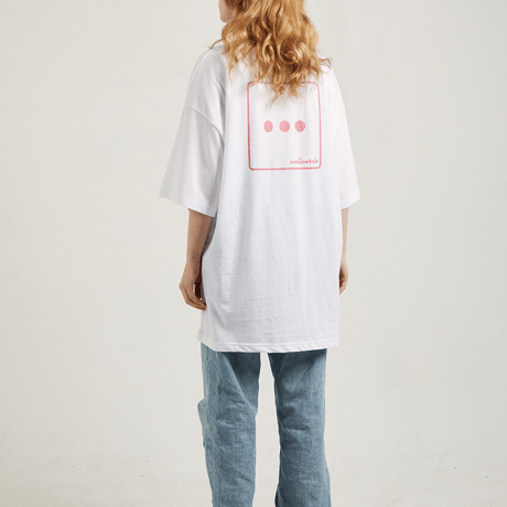 『Swallowtale』 ドットドットドット Tシャツ (White)