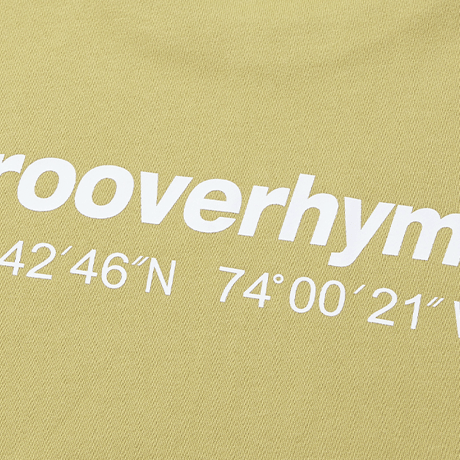 『grooverhyme』 　NYC ロケーションスウェット (Olive)
