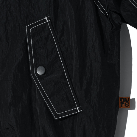『GROOVE RHYME』 (W) ステッチポイントブルゾン (Black)