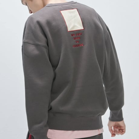 Verynineflux ADORABLE CREWNECK (Charcoal)