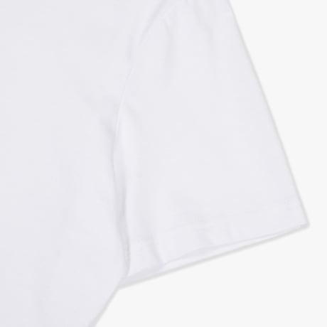 『VETEZE』 　ライジングラビットハーフ Tシャツ  (White)