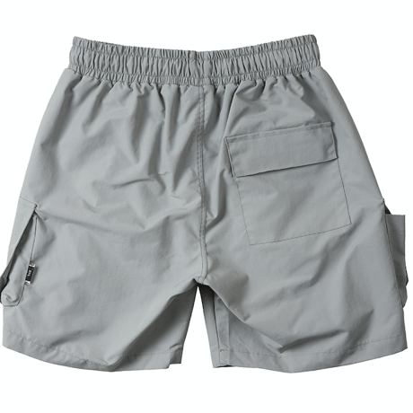 『 BY:L 』    マルチポケットカーゴショートパンツ (Grey)