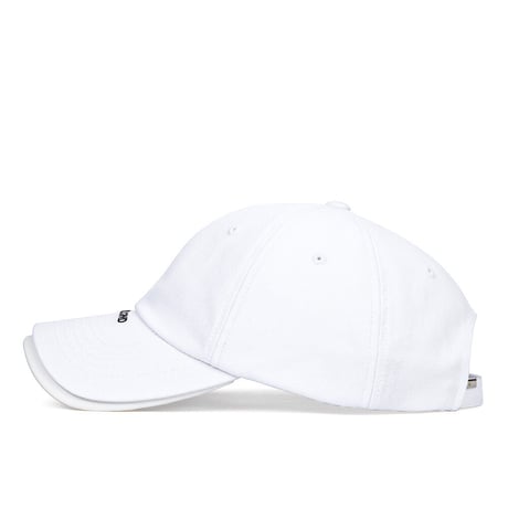 『BLACKBLOND』  クラシックロゴダブルバイザーキャップ (White)