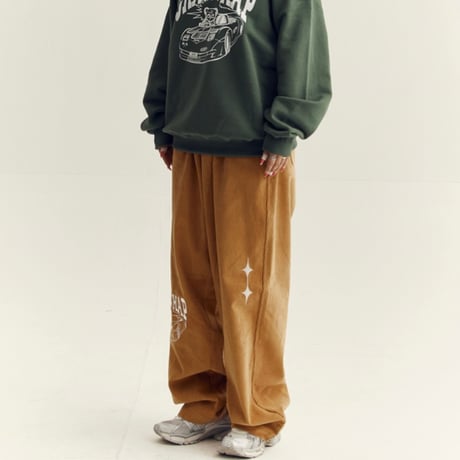 『CHAP CHAP』 　レーシングベアコーデュロイパンツ (Beige)