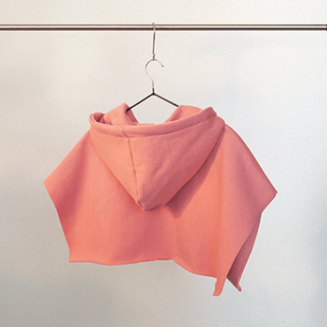 『LOUPS BLANCS』レイヤードフードボレロ (Pink)