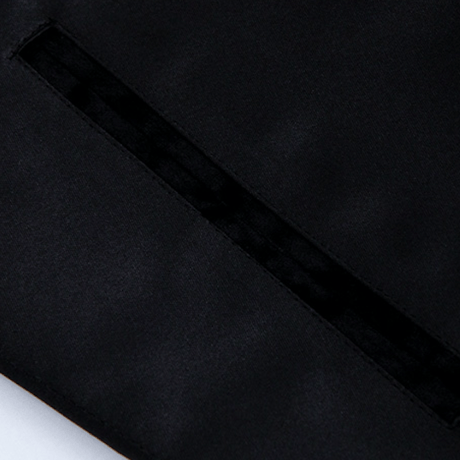『BLACKBLOND』Front Logo Sukajan Jacket (Black)