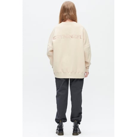 『Verynineflux』 ラウレルスウェット (Beige)