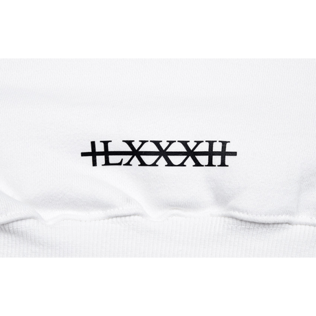 『BLACKBLOND』 　グラフィティーロゴパーカー (White)