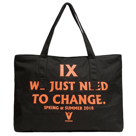 『Verynineflux』 マルチグレートバッグ (Black-Orange)