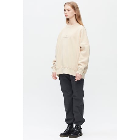 『Verynineflux』 ラウレルスウェット (Beige)