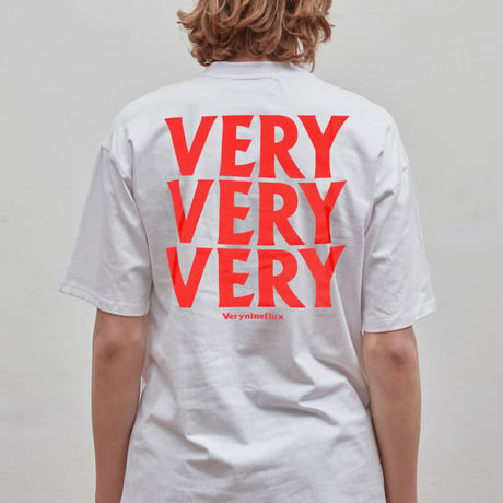 『Verynineflux』  ビクトリーTシャツ (White)