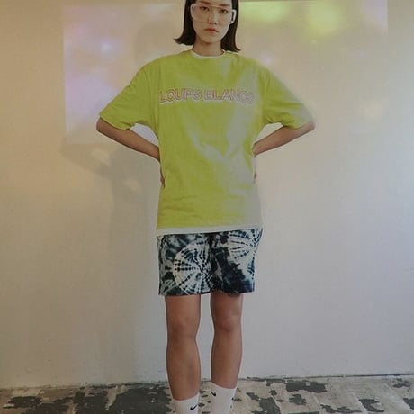 『LOUPS BLANCS』 タイダイバンディングショートパンツ