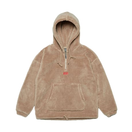 『Verynineflux』    ワールドワイドウーリーパーカー (Beige)