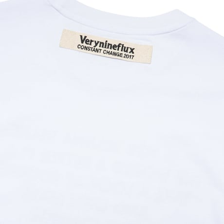 『Verynineflux』  インストラクション  Tシャツ (White)