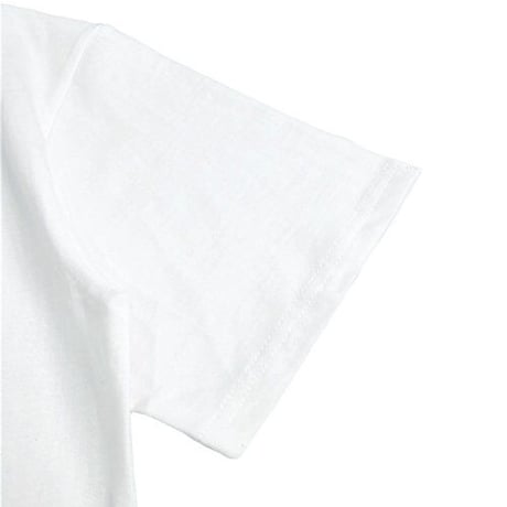 『CHAP CHAP』 　アースチャップロゴ Tシャツ (White)