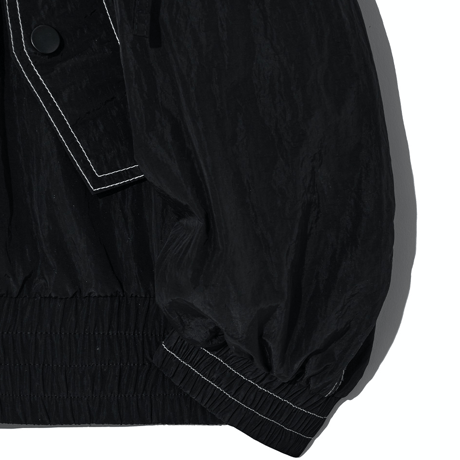 『GROOVE RHYME』 (W) ステッチポイントブルゾン (Black)