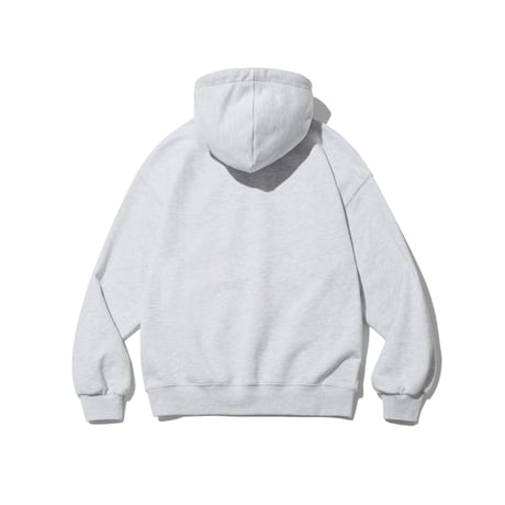 『Code:graphy』 　JELLY ロゴオーバーフィットパーカー (Melange Grey)