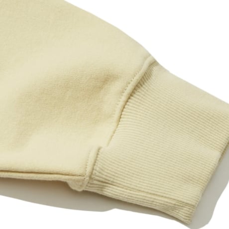 『Code:graphy』 　JELLY ロゴオーバーフィットパーカー (Light Yellow)