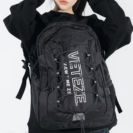 『VETEZE』 　デラックスリュック (Black)