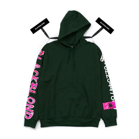 Blackblond BBD Graffiti Number Hoodie (Green)