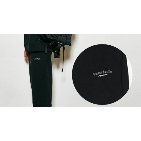 『VETEZE』 　スタジオスウェットパンツ (Black)