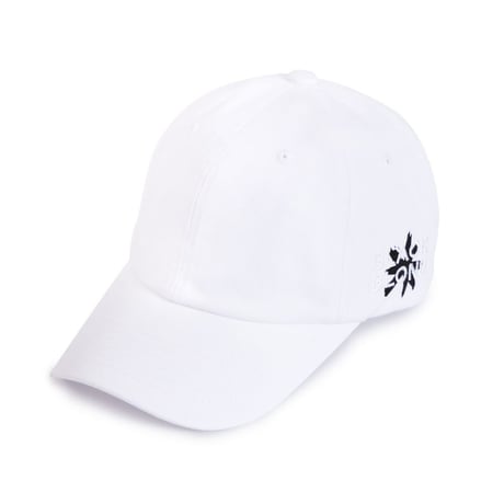 『BLACKBLOND』サイドロゴキャップ (White)