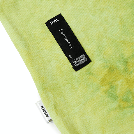 『 BY:L 』    エンブレムタイダイTシャツ (Lime)