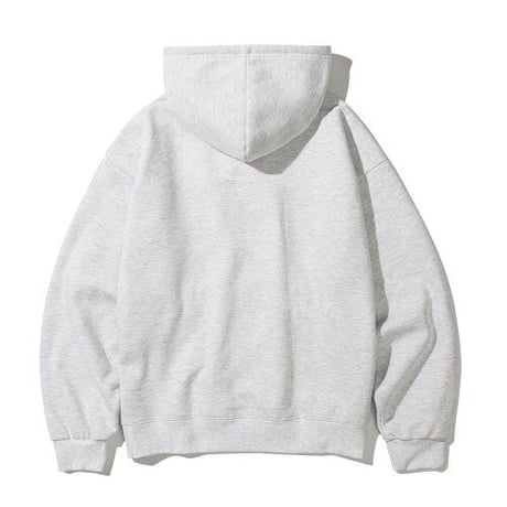 『Code:graphy』 　アーチロゴジップアップパーカー (Melange Grey)