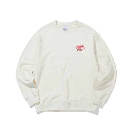 『Code:graphy』 　プラネットツリースウェット (Cream)