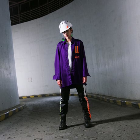 Swallowtale Single reflective taped Shirts (Purple)
