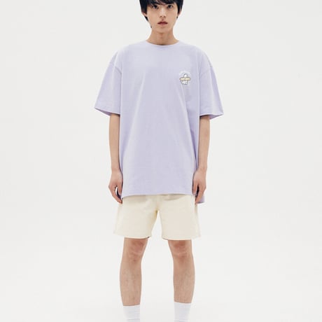 『Code:graphy』 　CGP X PD ゴーストサーファー Tシャツ (Lilac)