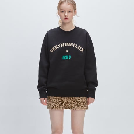Verynineflux VISAGE CREWNECK (Black)