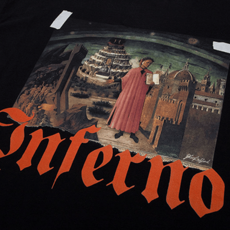 『BLACKBLOND』 　インフェルノロングスリーブ Tシャツ (Black)
