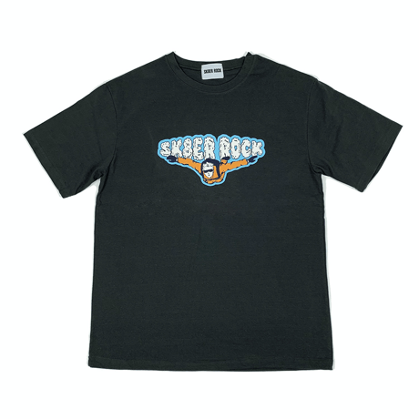 『SK8ER ROCK』 　parasuit short sleeve tee (Charcoal)