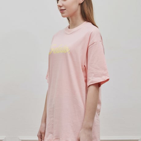 『Verynineflux』  イメジュリーTシャツ (Pink)