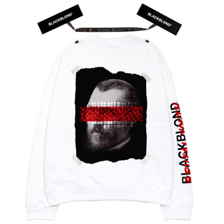 『BLACKBLOND』 　ブルータルスウェット (White)