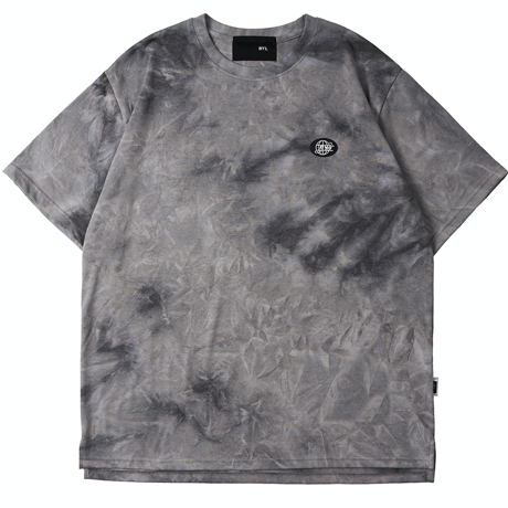 『 BY:L 』    エンブレムタイダイTシャツ (Grey)