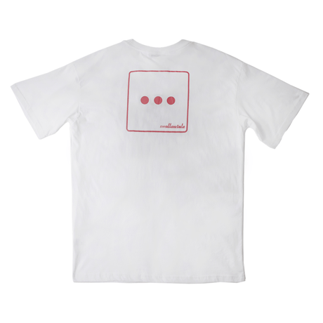 『Swallowtale』 ドットドットドット Tシャツ (White)