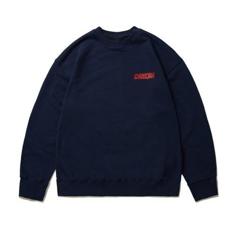 『CANERA』　シンボルスウェットシャツ (Navy)